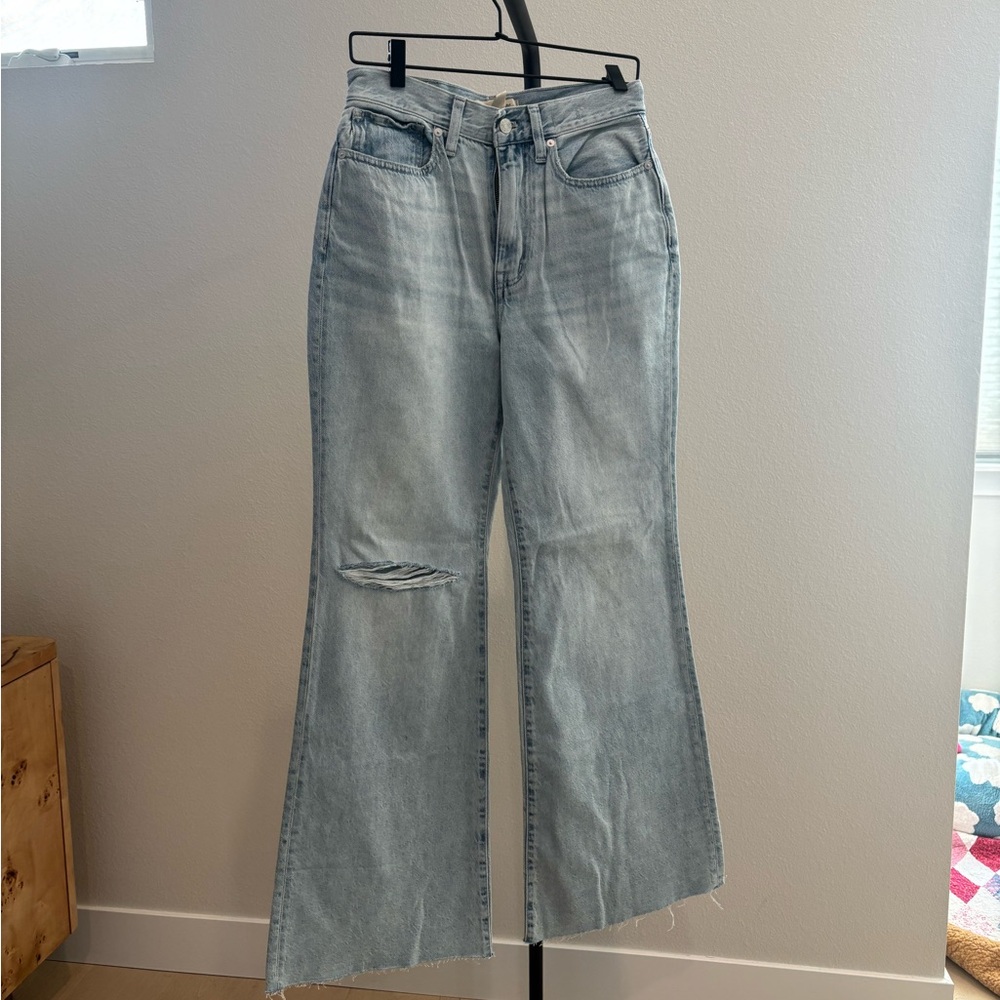 Madewell Baggy Flare Jeans